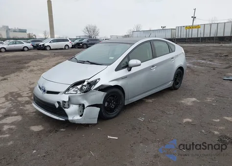 2014 Toyota Prius z USA, uszkodzony, nr VIN JTDKN3DU3E1820082